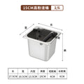 Export stainless steel coffee grounds bucket knocking barrel coffee powder storage bucket milk tea shop coffee equipment supporting equipment