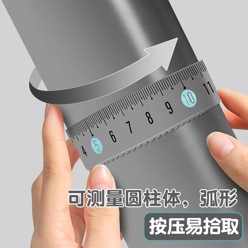Deli 79545 Student Ruler Soft Ruler 20cm Straight Ruler Protractor Triangle Board Soft Ruler Set Four-piece Set
