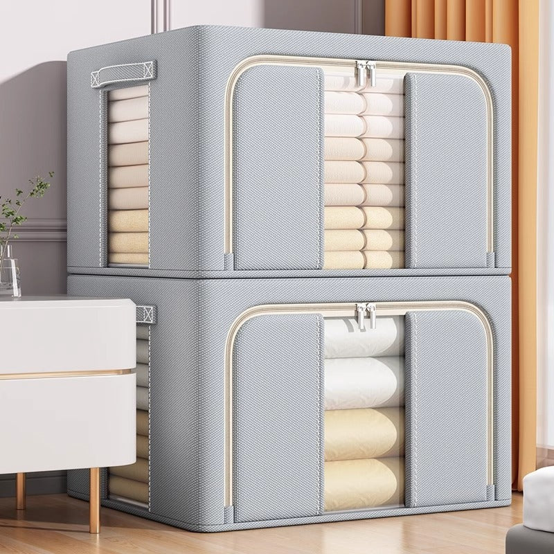 Clothes storage box Large capacity and large sorting box Household clothing quilt storage box Wardrobe special storage box