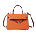 Versatile women's shoulder bag - crossbody, tote, and handbag - 2025 new arrival - trendy color block kelly bag for women (cross-border e-commerce)