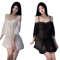 Night fragrance sexy intimates sexy see-through lace pure lust uniform temptation passion suspender pajamas free to take off wholesale