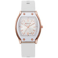 New arrival tweed style wine barrel square women's silicone watch high-looking women's watch student women's niche style quartz watch
