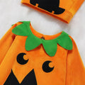 Baby halloween costume long sleeve romper hat and shoes set