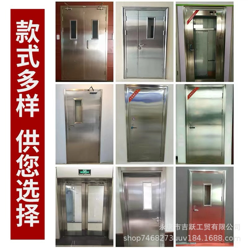 304 stainless steel & 201 stainless steel fire doors - double security fire protection doors - finished insulated fire doors - wholesale