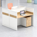 Saint li office desk set - minimalist executive computer desk, chair, partition, booth, and workstation