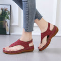 Women's plus size sandals (sizes 35-43) - new summer roman sandals, fairy style high heels, platform wedges