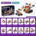 hot-selling children's science and education puzzle electronic building blocks circuit sound and light physics small experiment package large particle toys