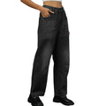 Wishfashion cross-border export women's clothing  independent station new washed loose harem jeans nine-point pants