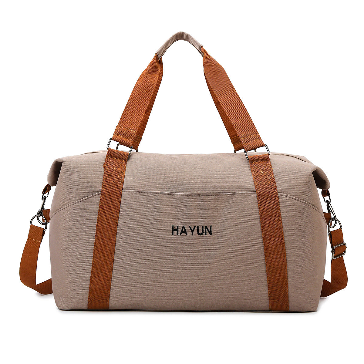 New fitness bag large-capacity travel bag oblique span short-distance business trip luggage bag women's lightweight waterproof clothing storage bag