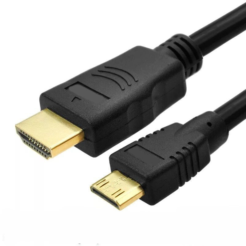 MiniHDMI to HDMI cable for Canon Nikon SLR camera mini high definition TV monitor cable