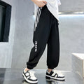 Boys' spring pants: new  styles for mid-to-large children - fashionable spring sport pants, casual sweatpants, trendy for boys