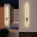 Outdoor wall light waterproof linear pathway lamp modern minimalist exterior wall sconce villa exterior wall light doorway light
