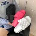Velcro slippers for women summeroutwear2025easiest for matchthick soleplatform shoessoft solenon-slipniche style sandalsthick soleincrease