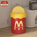 Accessible luxury large capacity trash can cute for home creative bathroom good looking bedroom office living room paper basket