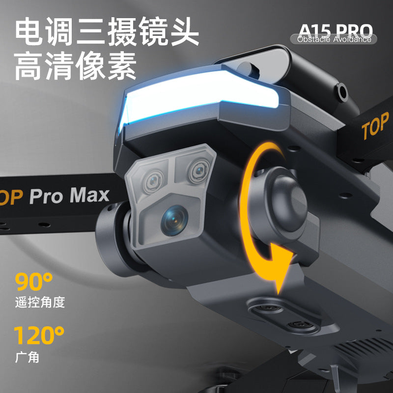 A15 pro drone 8k hd aerial photography long-endurance quadcopter kids' toy remote control aircraft wholesale
