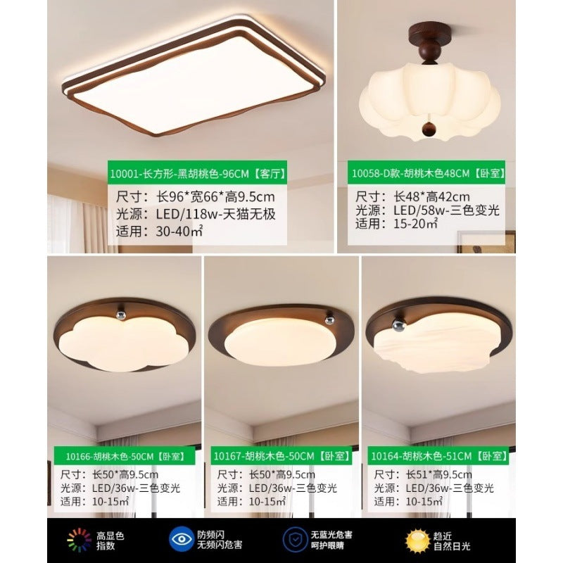 Circle of Light Living Room Main Light 2025 New Modern Simple Atmospheric Ceiling Light Zhongshan Lighting Whole House Package 1