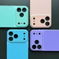 Summer fresh style iphone 17 solid color minimalist magnetic phone case - instantly transform your iphone 17 into a matte finish phone cover