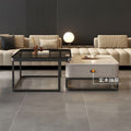 Nordic rock slab coffee table - new arrival: modern minimalist sofa table for living room, small space, and light luxury home decor