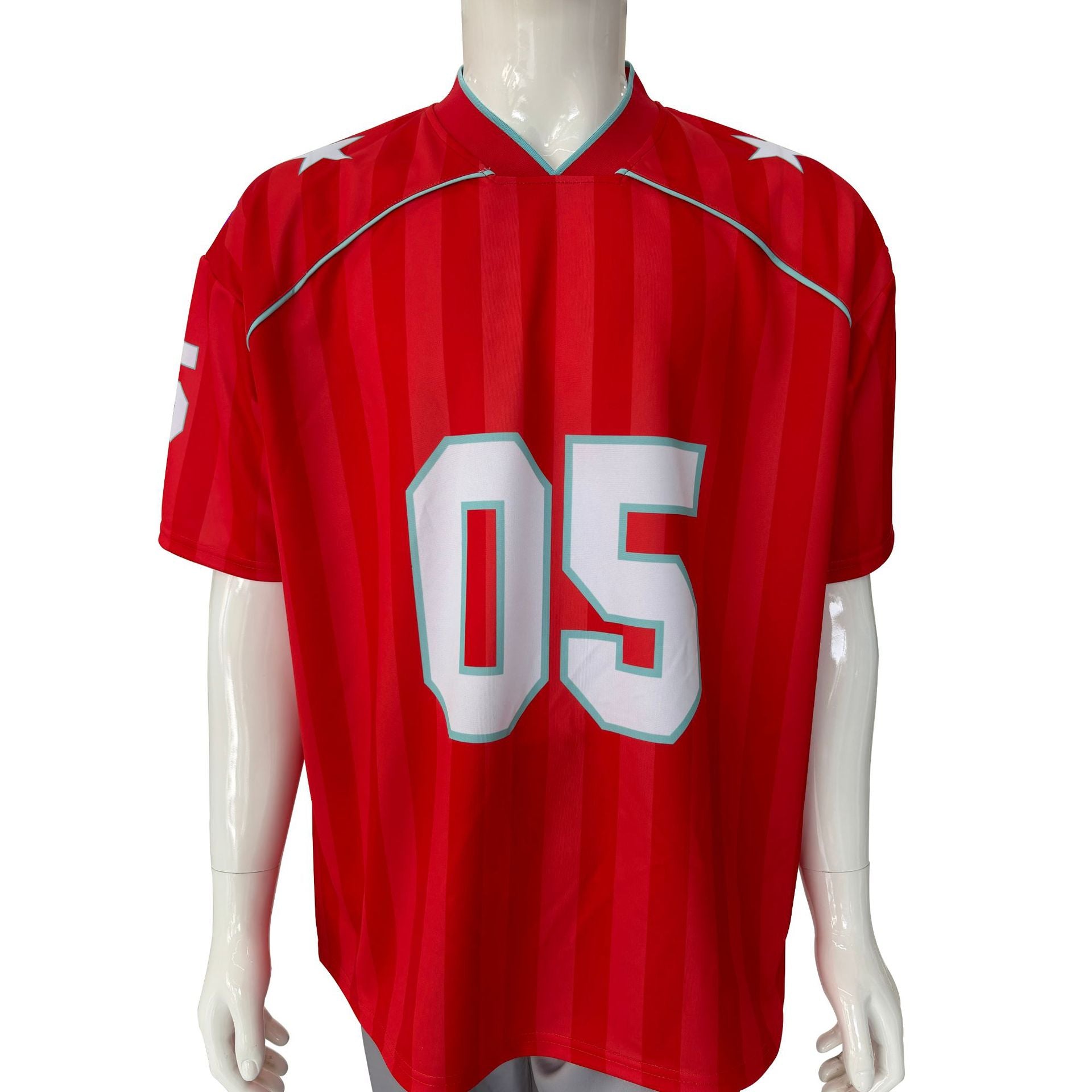 American retro sports jersey custom fan football jersey European and American street tide brand couple loose