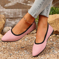 autumn new arrival: plus size suede casual flats - korean style comfortable low-cut loafers for women