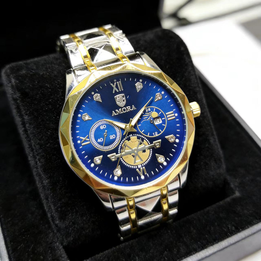 2025 new men's fashion watch - trendy luminous waterproof quartz watch - wholesale & dropshipping available