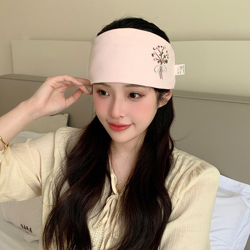 Postpartum headband - no more headaches! cotton head wrap for new moms with bigger heads after childbirth - windproof, stylish, and perfect for going out
