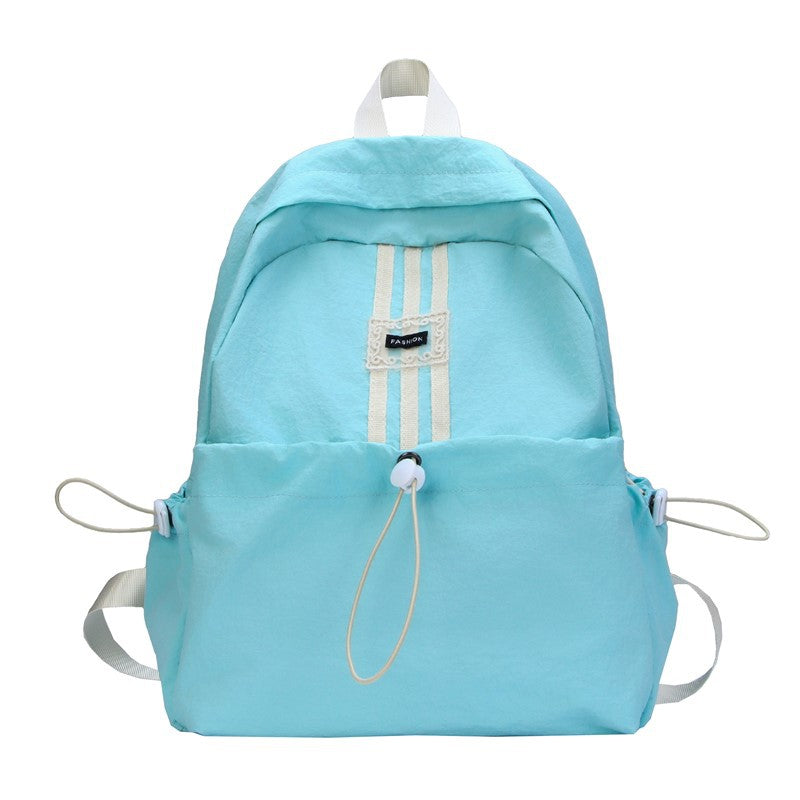 Outdoor sports bag new simple and versatile lightweight backpack leisure travel junior high school college student sports backpack