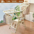 Clothes drying rack floor-standing foldablefor home indoor balcony baby cooling clothes hanger thickened thick clothes drying rack