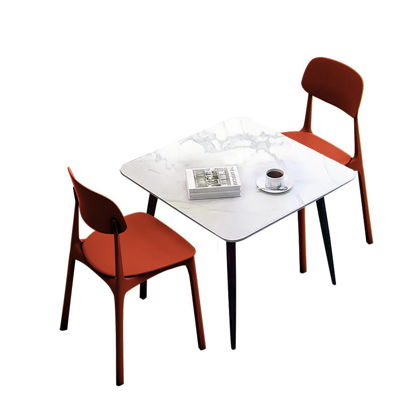 Company staff canteen catering snacks fast food restaurant dining table and chair commercial combination powder shop noodle shop restaurant restaurant school