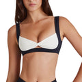 sexy detachable bra running yoga seamless contrast color bra twist suspender beautiful back sports intimates women