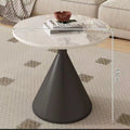 Cream style slate coffee table round living room for home small apartment b&b popular table modern normcore combination coffee table