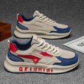 Men's shoes 2026 spring new arrival: trendy chinese style, versatile youth casual sneakers, breathable mesh, height increasing, dad shoes