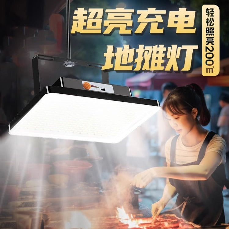 Rechargeable led emergency light - super bright, long-lasting, perfect for night markets, outdoor camping, and street vendors