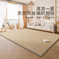 Thickened rattan mat, living room carpet, bamboo woven japanese style tatami mat, summer mat floor mat