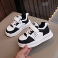 spring/autumn new children's sneakers: girls' soft-soled athletic shoes, boys' non-slip running shoes, white casual shoes