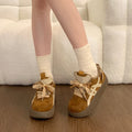 Retro lightweight athletic casual sneakers for women, 2026 new spring hot-selling german army trainers, chunky sole height-increasing lace-up flats
