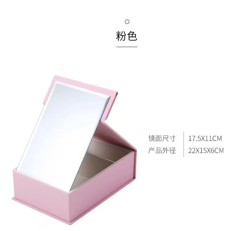 Password lock jewelry box large capacity, jewelry box princess European Korean hand jewelry box wooden jewelry box gift