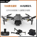 Uav p20 drone - auto return to home, gps, 3-axis gimbal, 8k aerial photography, obstacle avoidance, quadcopter, remote control aircraft