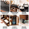 Mobile small tea table tea cabinet for home balcony tea table tea table all-in-one coffee table table tea drinking complete set
