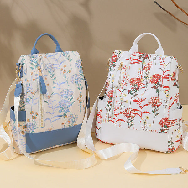 New anti-theft backpack fashionable Korean version portable women's backpack going out for leisure multi-functional shoulder bag backpack women
