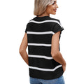 fashion  new arrival women's summer round neck short-sleeved sweatercasualsweaterknitting vest pullover shirt