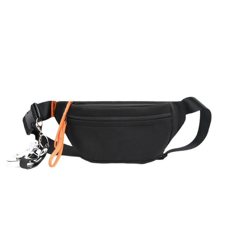 Breast bag men's ins trendy small bag waterproof Japanese casual messenger bag sports satchel women's shoulder bag men's waist bag