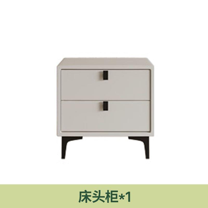 Solid wood bed double1.8x 2m master bedroom king bed modern casual small apartment 1.5m for home1.2m single bed frame
