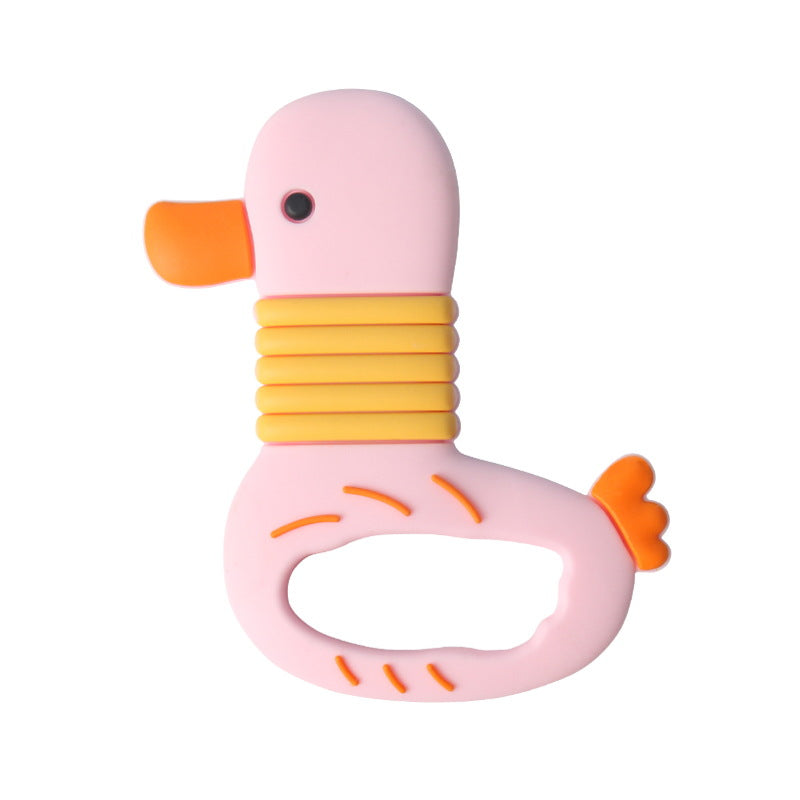 Car Epoxy Toothpaste Food Grade Silicone Teething Toy Baby Teething Grinder Baby Epoxy Dinosaur Bite Glue Play More