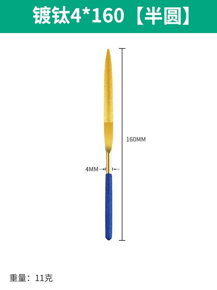 Diamond file, titanium plated file, assorted file, alloy file, metal jade grinding tool suit