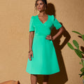 African cross-border  new arrivalfashion african elegantwork clothingpure color leisureloose style dress special price