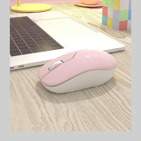 Wireless mouse bluetooth rechargeable typec silent boys and girls office notebook desktop computer universal