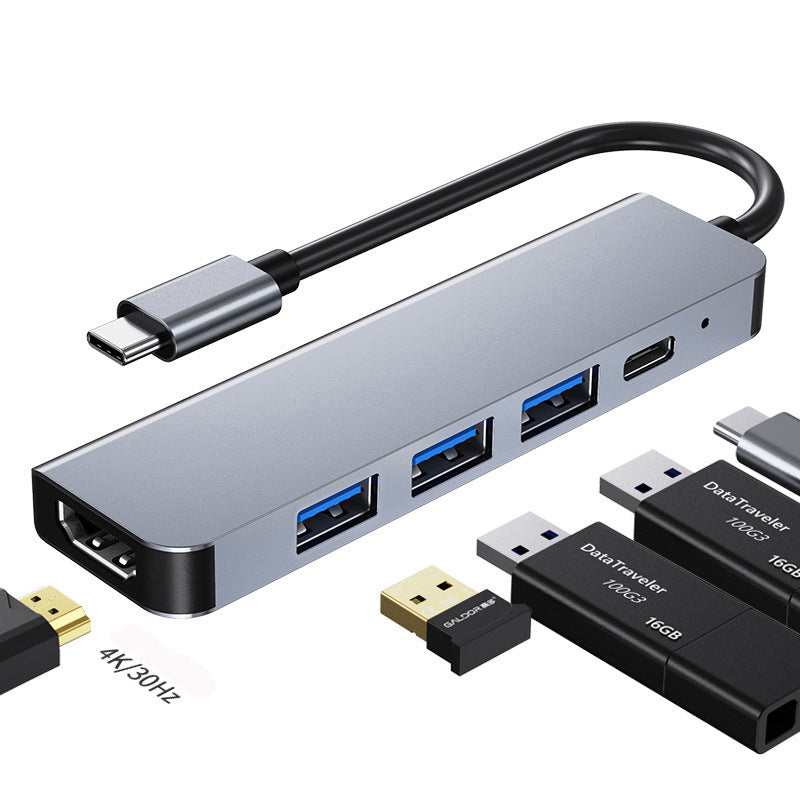 multi-interface docking station type c hub3.0usb expander gigabit notebook converter docking station