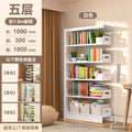 Cloud white six-tier add-on shelf [100*30*200cm] - heavy-duty carbon steel