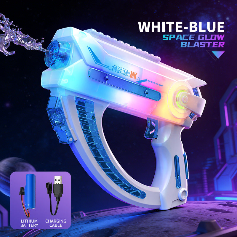 colorful pineapple space gun electric burst water gun kids water gun summer outdoor colorful pulse water gun